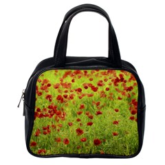 Poppy Viii Classic Handbags (one Side) by colorfulartwork