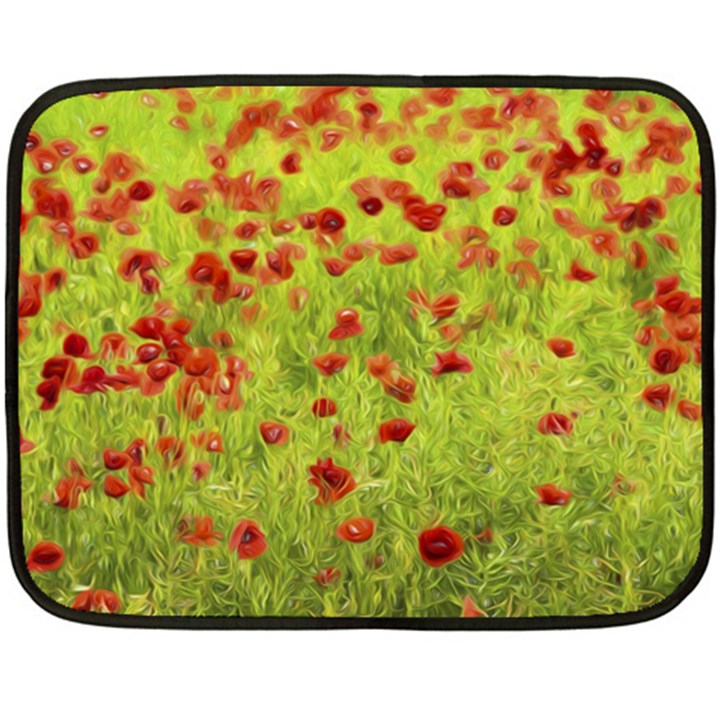 Poppy VIII Fleece Blanket (Mini)