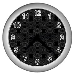 Powder Magic Wall Clocks (silver)  by MRTACPANS