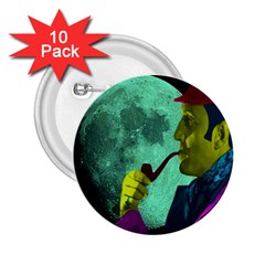 Sherlock Holmes 2 25  Buttons (10 Pack) 