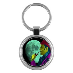 Sherlock Holmes Key Chains (round)  by icarusismartdesigns