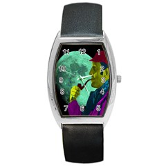 Sherlock Holmes Barrel Style Metal Watch by icarusismartdesigns