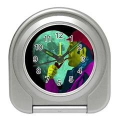 Sherlock Holmes Travel Alarm Clocks by icarusismartdesigns