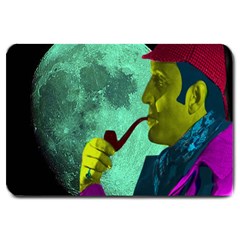 Sherlock Holmes Large Doormat  by icarusismartdesigns