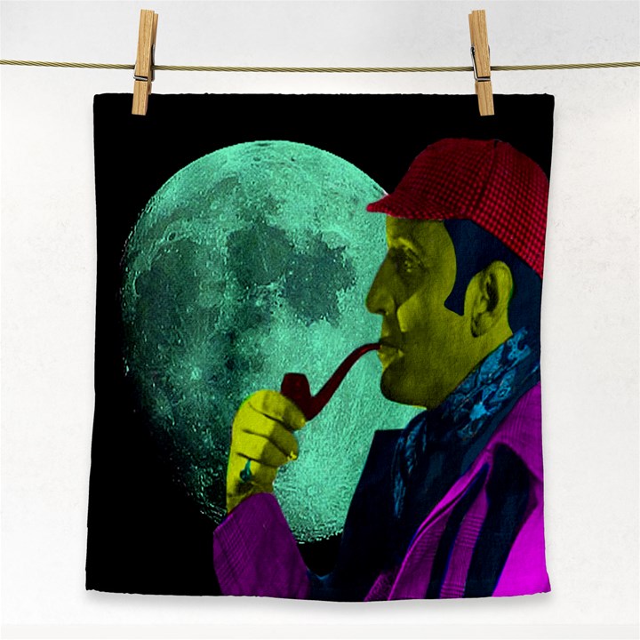 Sherlock Holmes Face Towel