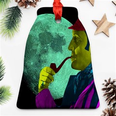 Sherlock Holmes Ornament (bell)  by icarusismartdesigns