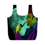 Sherlock Holmes Full Print Recycle Bags (M)  Front