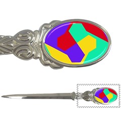 Colorful Misc Shapes                                                  			letter Opener by LalyLauraFLM