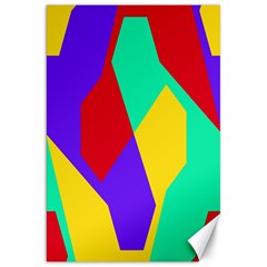 Colorful Misc Shapes                                                  			canvas 20  X 30  by LalyLauraFLM