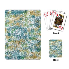 Fading Shapes Texture                                                    			playing Cards Single Design by LalyLauraFLM