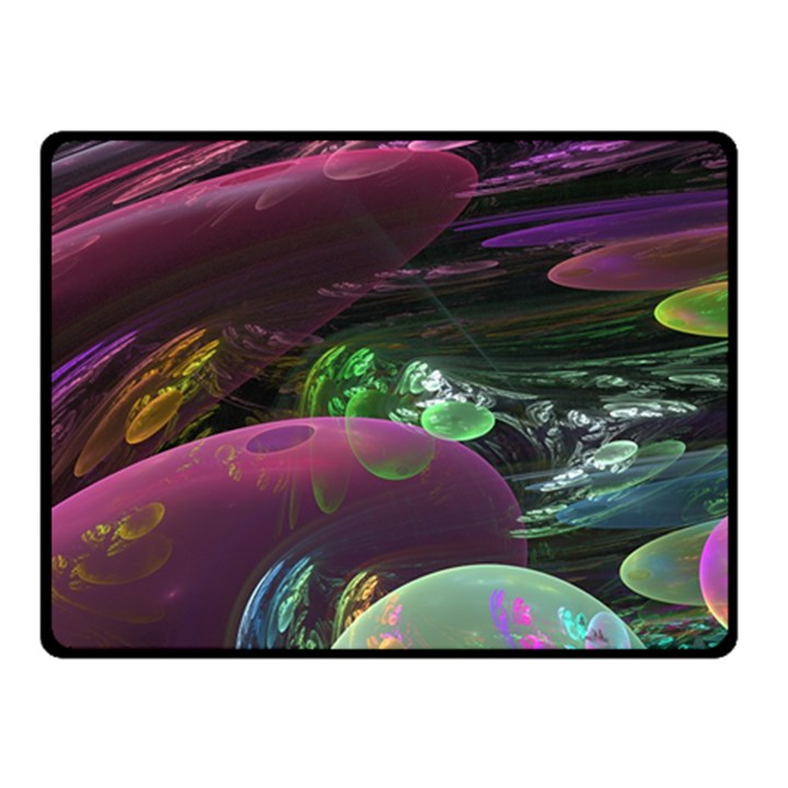 Creation Of The Rainbow Galaxy, Abstract Fleece Blanket (Small)