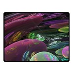 Creation Of The Rainbow Galaxy, Abstract Double Sided Fleece Blanket (Small)  45 x34  Blanket Front