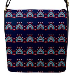 Hearts Pattern                                                      			flap Closure Messenger Bag (s) by LalyLauraFLM