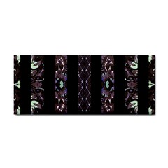 Oriental Floral Stripes Hand Towel