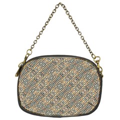 Cobblestone Geometric Texture Chain Purses (two Sides)  by dflcprints