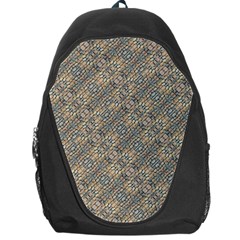 Cobblestone Geometric Texture Backpack Bag by dflcprints