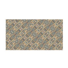 Cobblestone Geometric Texture Satin Wrap by dflcprints