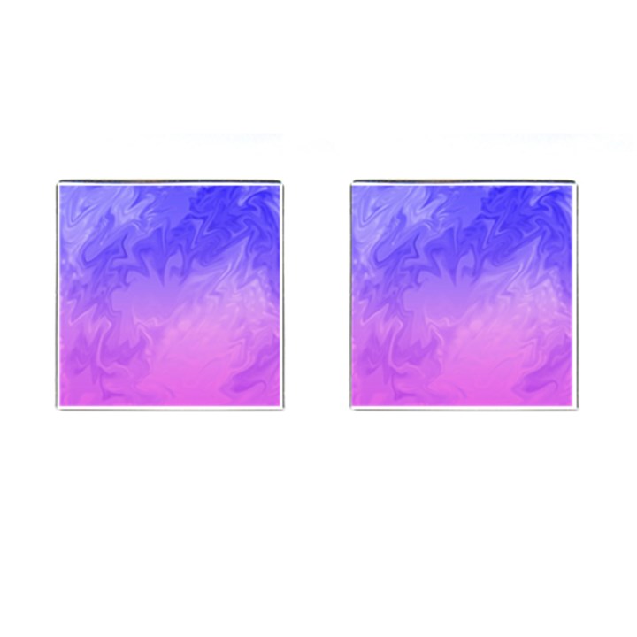 Ombre Purple Pink Cufflinks (Square)