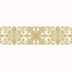 Golden Floral Boho Chic Large Bar Mats