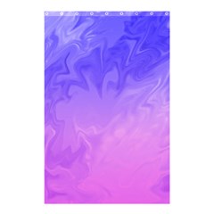 Ombre Purple Pink Shower Curtain 48  X 72  (small)  by BrightVibesDesign