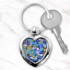 Mixed Brushes                                                           			key Chain (heart) by LalyLauraFLM