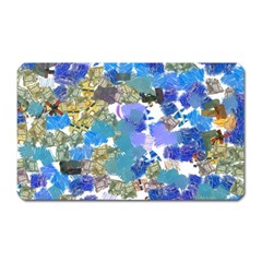 Mixed Brushes                                                           			magnet (rectangular) by LalyLauraFLM