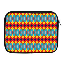 Rhombus And Other Shapes Pattern                                                            			apple Ipad 2/3/4 Zipper Case by LalyLauraFLM