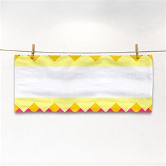 Rhombus And Stripes                                                             			hand Towel