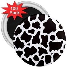 Cow Pattern 3  Magnets (100 Pack)