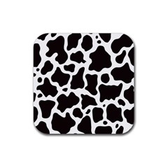 Cow Pattern Rubber Coaster (square) 