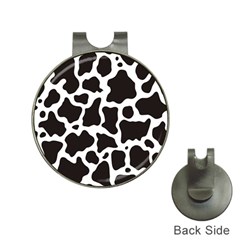 Cow Pattern Hat Clips With Golf Markers