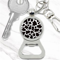 Cow Pattern Bottle Opener Key Chains