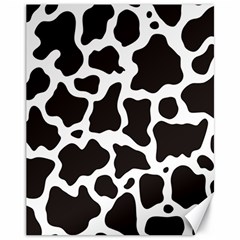 Cow Pattern Canvas 11  X 14   by sifis