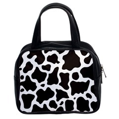 Cow Pattern Classic Handbags (2 Sides)