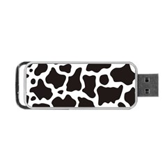 Cow Pattern Portable Usb Flash (two Sides) by sifis