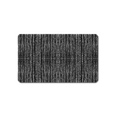 Dark Grunge Texture Magnet (Name Card)