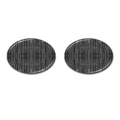 Dark Grunge Texture Cufflinks (Oval)