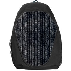 Dark Grunge Texture Backpack Bag