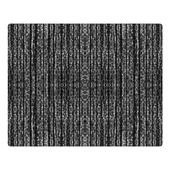 Dark Grunge Texture Double Sided Flano Blanket (Large) 