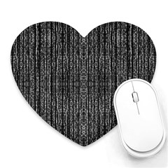 Dark Grunge Texture Heart Mousepads by dflcprints