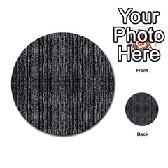 Dark Grunge Texture Multi-purpose Cards (round)  by dflcprints