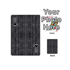 Dark Grunge Texture Playing Cards 54 (mini)  by dflcprints