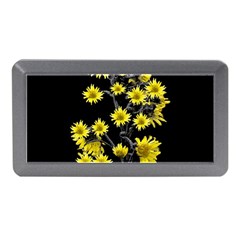 Sunflowers Over Black Memory Card Reader (mini)