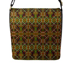 ROULETTE Flap Messenger Bag (L) 