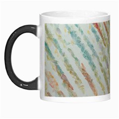 Diagonal Stripes Painting                                                               Morph Mug by LalyLauraFLM