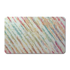 Diagonal Stripes Painting                                                               			magnet (rectangular) by LalyLauraFLM