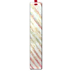 Diagonal Stripes Painting                                                               			large Book Mark by LalyLauraFLM