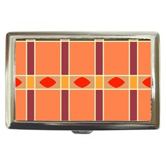 Shapes And Stripes                                                                 			cigarette Money Case by LalyLauraFLM