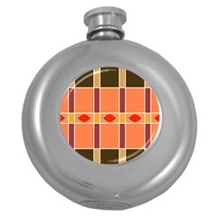 Shapes And Stripes                                                                 			hip Flask (5 Oz) by LalyLauraFLM