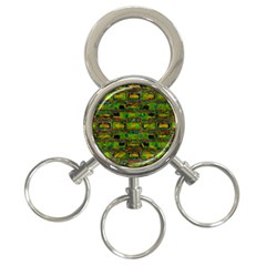 Paint bricks                                                                 			3-Ring Key Chain